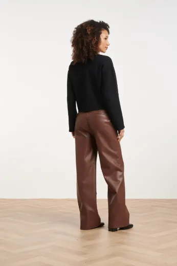 Bild von Tall Damen Hosen Faux Leather L36 Inch