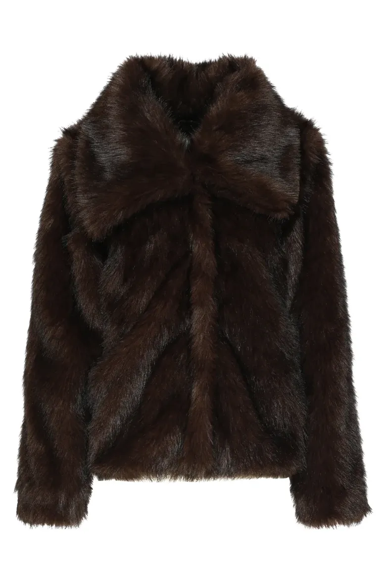 Bild von Tall Damen Jacke Faux Fur