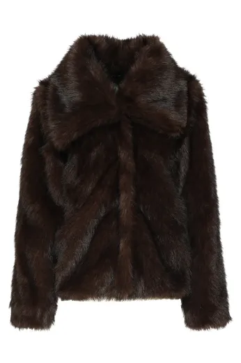 Bild von Tall Damen Jacke Faux Fur