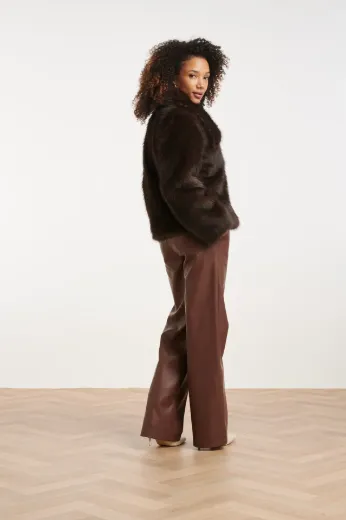 Bild von Tall Damen Jacke Faux Fur