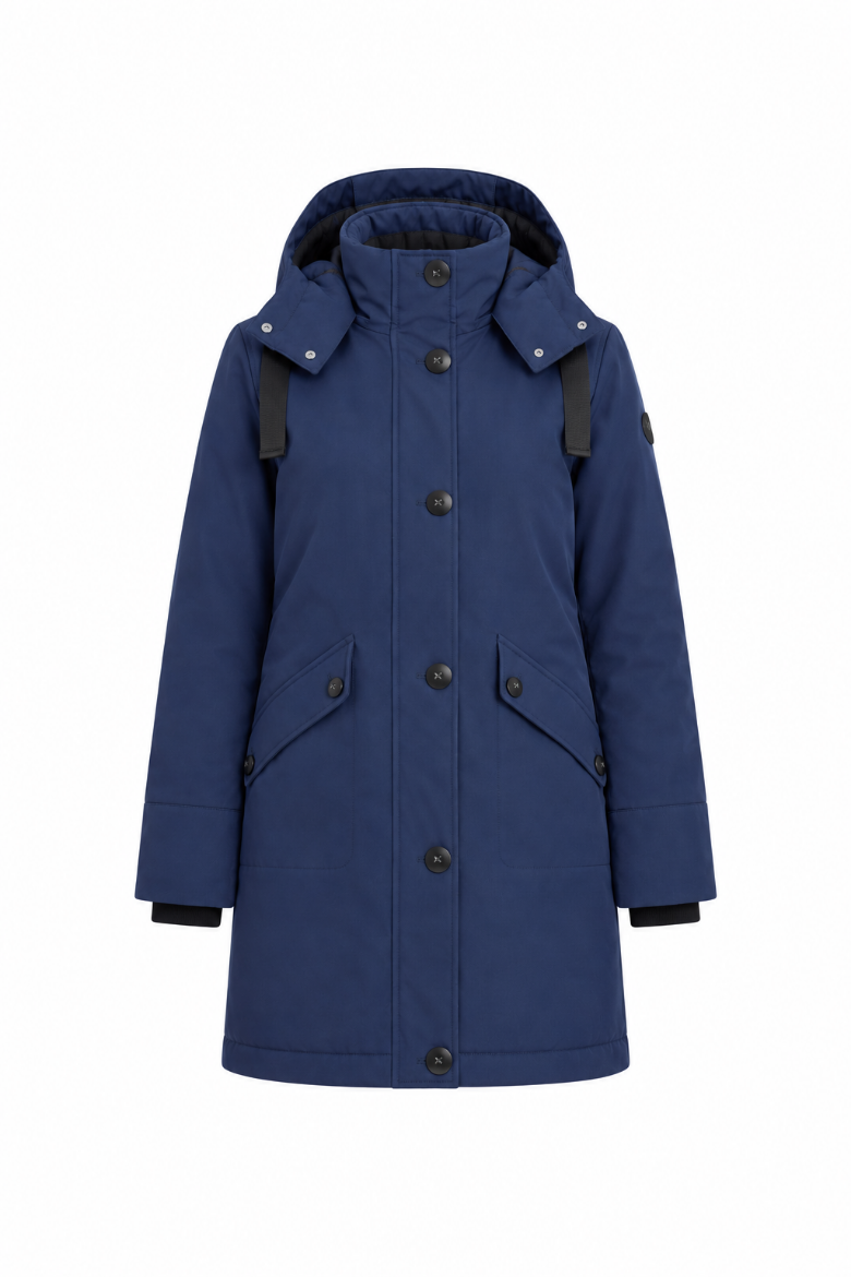 Image de Tall Femmes Parka à capuche, pour l'hiver