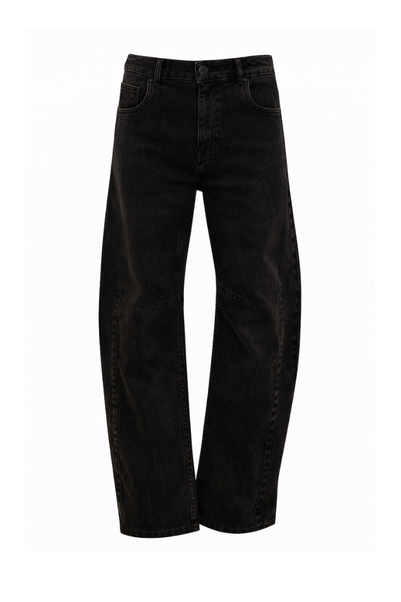 Bild von Tall Damen Jeans Bosley Barrel Straight L34 & L36 Inch, espresso noir