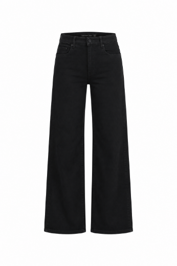 Picture of Tall Women Wonderjeans High Waist Wide Forever Black L37 Inches