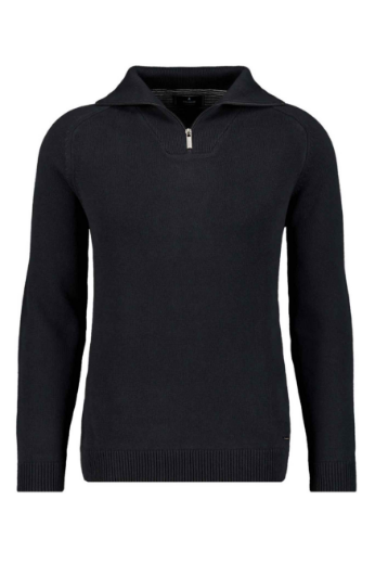 Bild von Tall Herren Strickpullover Troyer