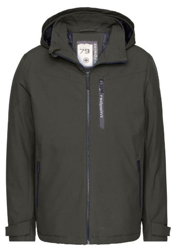 Bild von Tall Herren Jacke Len Gefüttert mit Kapuze