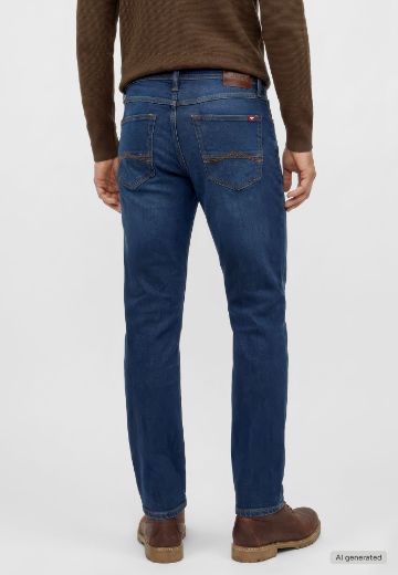 Bild von Tall Herren Jeans Washington Straight L38 & L40 Inch, denim blue