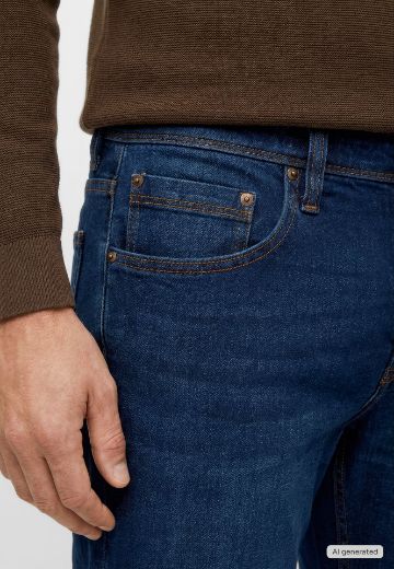 Bild von Tall Herren Jeans Washington Straight L38 & L40 Inch, denim blue