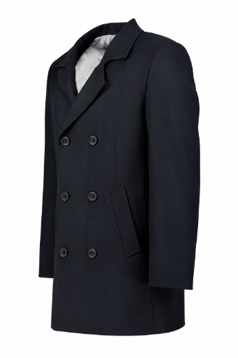 Image de Tall Hommes Veste Hiver en Laine Greg Extra Longue